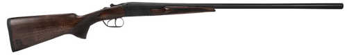 Heritage Mfg BL1228BK Badlander  Full Size 12 Gauge Break Open 3" 2rd 28" Black Chrome Side By Side Barrel, Black Chrome Receiver, Fixed Turkish Walnut Stock