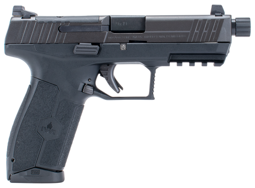 IWI US M9ORP17T MASADA Tactical 9mm Luger 17+1 4.60" Black Button Rifled/Threaded Steel Barrel/Black Optic Ready/Serrated Slide/Black Polymer Frame w/Picatinny Rail/Black Polymer Grips Ambidextrous