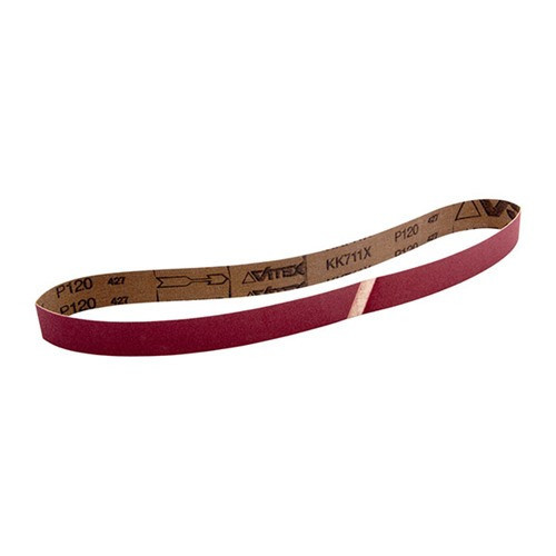 1'' (2.5CM) X 30'' (76CM) SANDING BELT, 120 GRIT