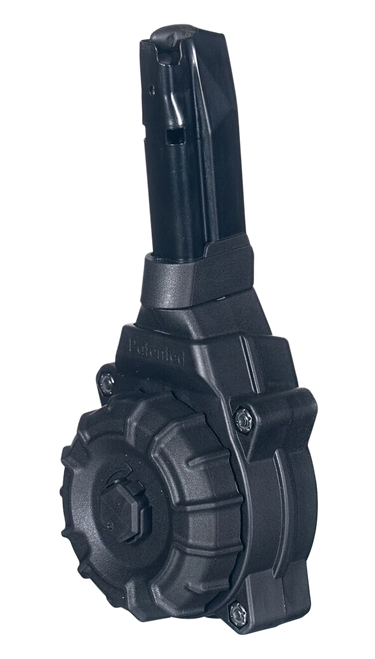 ProMag DRMA33 Standard  30rd Drum 9mm Luger Fits Sig P365/P365XL Black DuPont Zytel Polymer