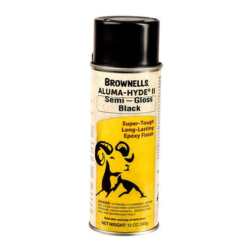 ALUMA-HYDE II, SEMI-GLOSS BLACK, 12 OZ AEROSOL