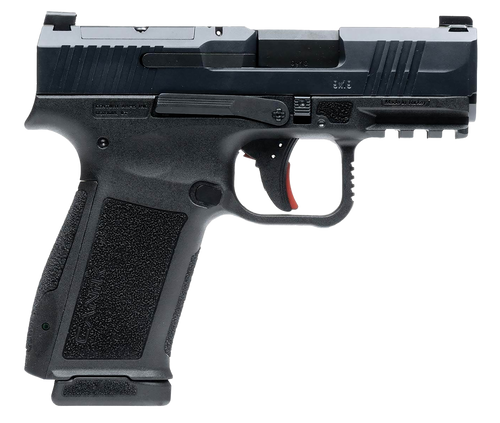 Canik HG7884N Mete MC9L Sub-Compact Frame 9mm Luger 10+1 3.18" Black Nitride Steel Barrel, Black Nitride Serrated Steel Slide, Black Polymer Frame w/Picatinny Rail, Black Polymer Grip