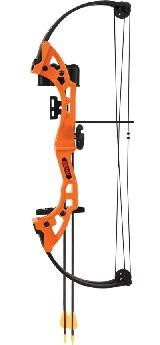 Bear Archery Compound Youth Bow - Brave RH Orange