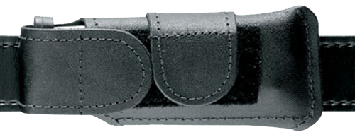 Safariland 123832 Horizontal Mag Pouch  Single Leather Hook & Loop Compatible With Glock 17/19/22/23/34/35