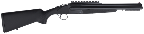 Charles Daly 930110 Triple Threat  Full Size 12 Gauge Break Open 3" 3 18.50" Blued Triple Barrel, Blued Steel Receiver w/Picatinny Rail, Checkered Black Synthetic Stock, Right Hand