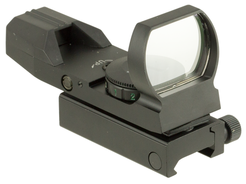 TruGlo TG-8370B Open Dot Sight  Black Anodized 1x 34mm 5 MOA Dual (Red/Green) Illuminated Dot Reticle