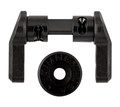 Timney Triggers 49ERSAFETY Safety Selector 49/90 Degree AR Platform Black Steel Ambidextrous