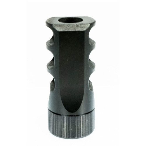MUZZLOK 7.62X39MM 3-PORT MUZZLE BRAKE 5/8''-24 THREADS BLK