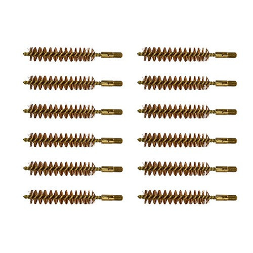 BEEFY BORE BRUSH, BRONZE, .416 CALIBER RIFLE, 12 PACK