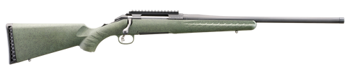 Glenfield 52004 Model A  Full Size 243 Win 4+1 20" Matte Black Threaded Barrel, Matte Black Alloy Steel Receiver w/Picatinny Rail, Moss Green Splatter Fixed Synthetic Stock, Thread Protector