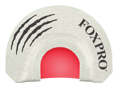 Foxpro SMOKINGGUN Smoking Gun Howler  Diaphragm Call Double Reed Attracts Coyotes White