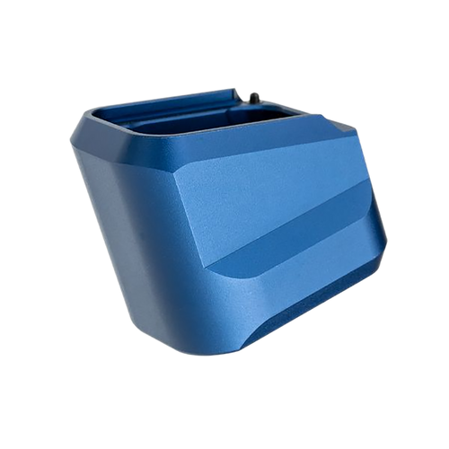 Tyrant CNC TDVP9MAGEXBLUE Magazine Extension  Fits H&K VP9/VP40/VP30 5rd Blue Aluminum
