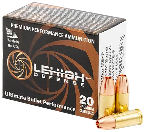 Wilson Combat LA9C118MEP   9mm 118gr 20 Per Box/10 Case