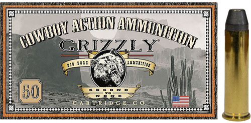 Grizzly Ammo GC357M8   357Mag 158gr Round Nose Flat Point 50 Per Box/10 Case