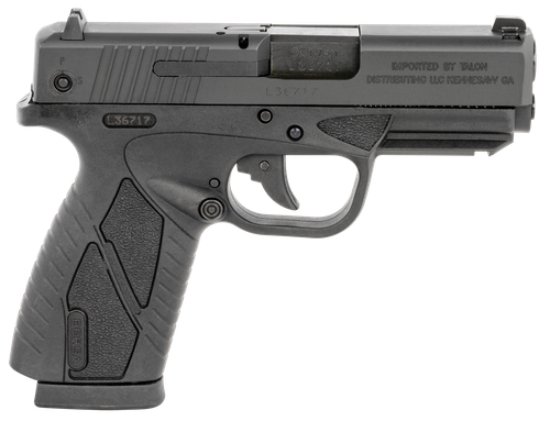 Bersa BP9MCC BPCC  Sub-Compact Frame 9mm Luger 8+1, 3.30" Black Steel Barrel, Matte Black Serrated Steel Slide & Polymer Frame w/Picatinny Rail
