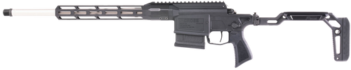 Sig Sauer CROSS24316BTRX Cross Trax 243 Win 5+1 16" Stainless Threaded Barrel, Black Anodized Picatinny Rail Alloy Steel Receiver, M-LOK Handguard, Black Minimalist Folding Stock, Black Polymer Grip