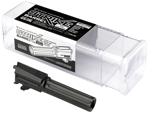 Strike Industries P365BARREL P365  9mm Luger 3.10" Fluted Black Nitride Steel, Fits Sig P365
