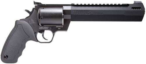 Taurus 2500081RH Raging Hunter  Large Frame 500 S&W Mag 5rd 8.38" Black Ported/Target Crown Barrel, Matte Black Oxide Cylinder, Black Steel Frame Black Rubber Grip