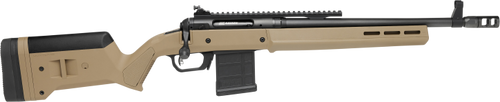 Savage Arms 58194 110 Scout Full Size 450 Bushmaster 5+1 16.50" Matte Black Threaded Barrel, Picatinny Rail Carbon Steel Receiver, Flat Dark Earth Magpul Hunter Synthetic Stock,