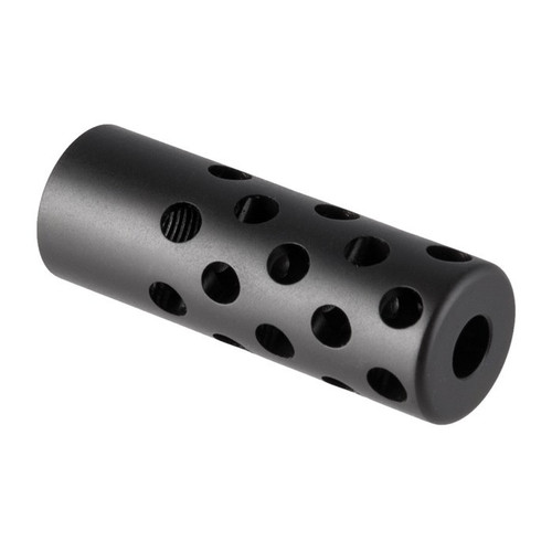 QUIET MUZZLE BRAKE 30 CALIBER 5/8-24 STEEL MATTE BLUED