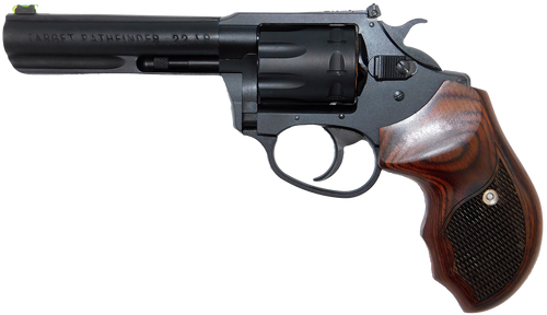 Charter Arms 12243 Pathfinder Target Lite 22 LR 8rd 4.20" Black Frame w/Rosewood Grip