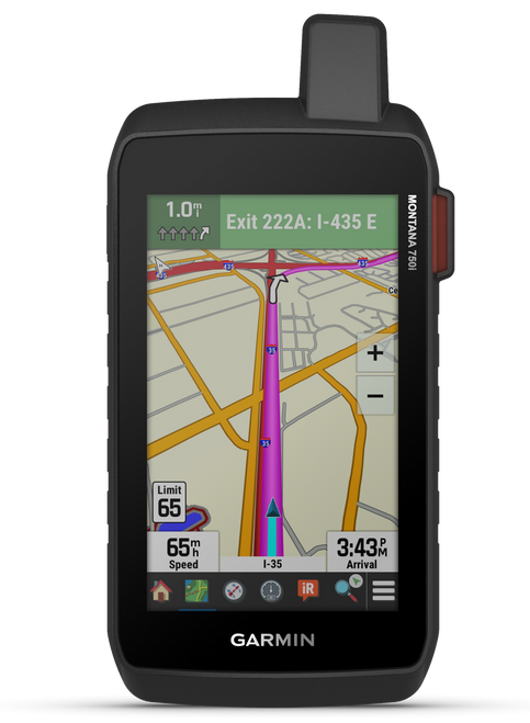 Garmin 0100234700 Montana 750i GPS Navigation Black Rechargeable Li-ion Battery Bluetooth/ANT+