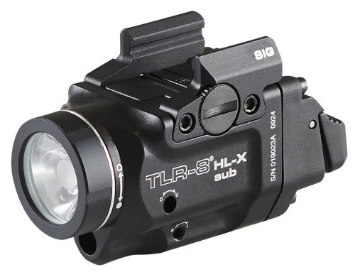 Streamlight 69467 TLR-8  Black Aluminum Sig P365/XL 1,000 Lumens Red Laser