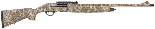 Escort HEPS1224TRBL PS Turkey Full Size 12 Gauge Semi-Auto 3" 4+1 24" Mossy Oak Bottomland Steel Barrel, Grooved Aluminum Receiver, Adjustable Mossy Oak Bottomland Synthetic Stock, Right Hand