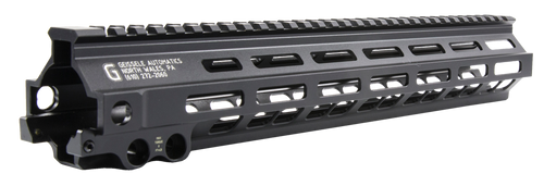 Geissele Automatics 05285B MK8 Super Modular Rail 13.50" M-LOK Style Made of 6061-T6 Aluminum with Black Anodized Finish for AR-Platform