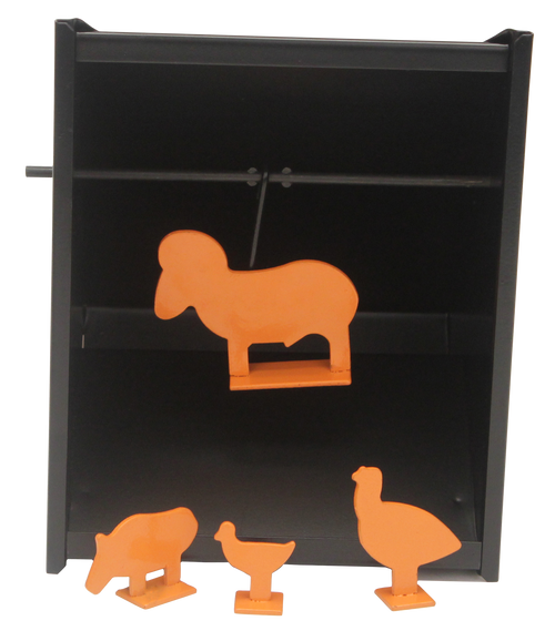 Beeman 2085 Pellet Trap  Steel Orange Target Airgun Metal Silhouette/Paper Targets