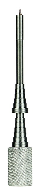 Hornady 399693 Flash Hole Deburring Tool Silver Multi Caliber Steel
