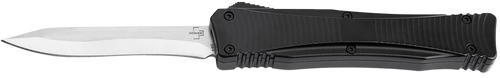 Boker 06EX245 Falcon 2.0 Pocket 3.35" Plain D2 Steel Blade Black Aluminum Handle