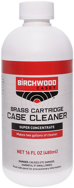 Birchwood Casey 33845 Brass Cartridge Case Cleaner 16 oz. Bottle