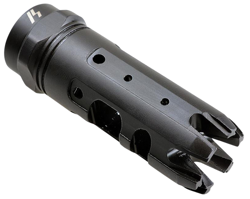Strike Industries KINGCOMP22 King Comp  Black Steel with 1/2"-28 tpi Threads, 2.62" OAL & 0.87" Diameter for 223 Rem, 5.56x45mm NATO AR-Platform
