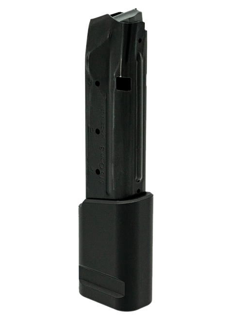 Shield Arms S15ME10INSBLK   Extended 10rd Compatible w/ Shield Arms S15 Magazine Black Aluminum