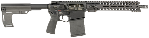 Patriot Ordnance Factory 1599 Revolution DI 308 Win 20+1 12.50" Black Nitride Barrel, Black Anodized