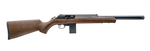 Chiappa Firearms 500282 M1 Carbine BushRanger 22 LR 10+1 22" Blued Threaded Barrel, Picatinny Rail Receiver, Walnut Fixed Stock