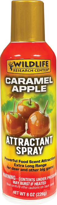 Wildlife Research 736 Food Scent Attractant Spray Caramel Apple Scent 8 oz Aerosol