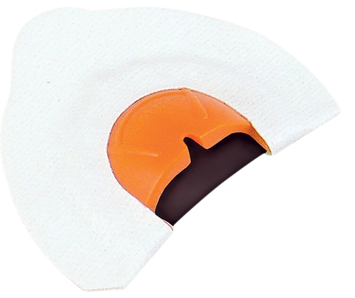 Primos 1641 Sonic Dome Single Elk Call Attracts Elk Species White/Orange