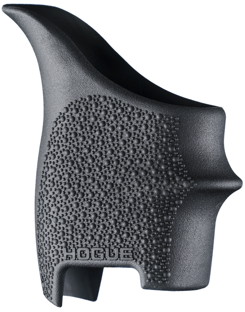 Hogue 18700 Grip Sleeve Handall Beavertail Black Rubber