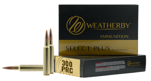 Weatherby F300P180SCO Select Plus  300PRC 180gr Swift Scirocco 20 Per Box/10 Case