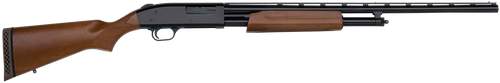 Mossberg 50136 500 All Purpose Full Size 20 Gauge Pump 3" 5+1 26" Blued Vent Rib Barrel, Blued Integral Scope Mount Steel Receiver, Fixed Hardwood Stock, Right Hand, Accu-Set Chokes