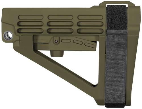 SB Tactical SBA4X04SB SBA4 X OD Green Adjustable Synthetic AR-Platform