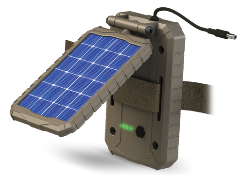 Stealth Cam STCSOLP Sol-Pak  Fits Wireless/Cellular Trail Camera 12 Volt Li-ion Battery Brown