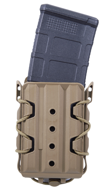 High Speed Gear 16TA01CB TACO V2 Coyote Brown Polymer, 2" Belt Clip/MOLLE U-Mount, Compatible w/ Rifle Mags
