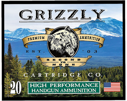 Grizzly Ammo GC38SP+P9   38Special+P 148gr Full Metal Jacket Flat Point 20 Per Box/10 Case