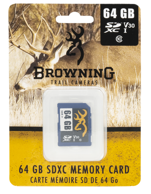 Browning Trail Cameras 64GSD SD Memory Card  64GB