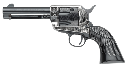 Pietta GW357DOGE434NMB Great Western II D.O.G.E. Sports South Exclusive 357 Mag 6rd 4.75"