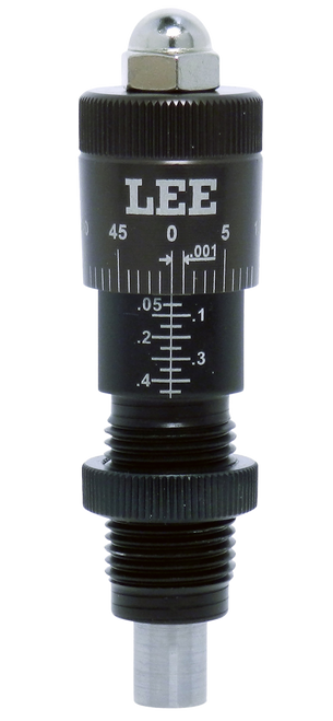 Lee Precision 92140 Micrometer Factory Crimp Adapter Black/Clear 38 Special Pistol Firearm