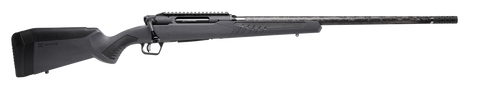 Savage Arms 57894 Impulse Mountain Hunter 308 Win 4+1 22" Carbon Fiber Threaded Barrel, Black Aluminum Receiver w/Picatinny Rail, Gray AccuStock Synthetic Stock, Ambidextrous